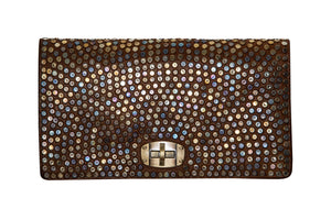 Kathi Clutch in Dark Brown