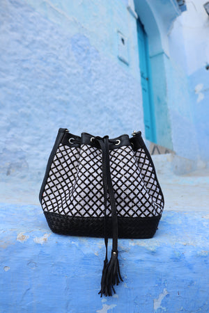 Camelia Crossbody Bag in Noir