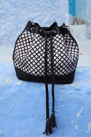 Camelia Crossbody Bag in Noir