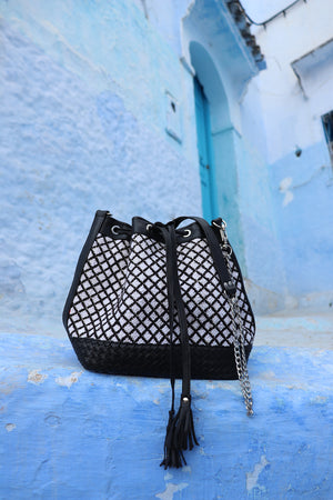 Camelia Crossbody Bag in Noir